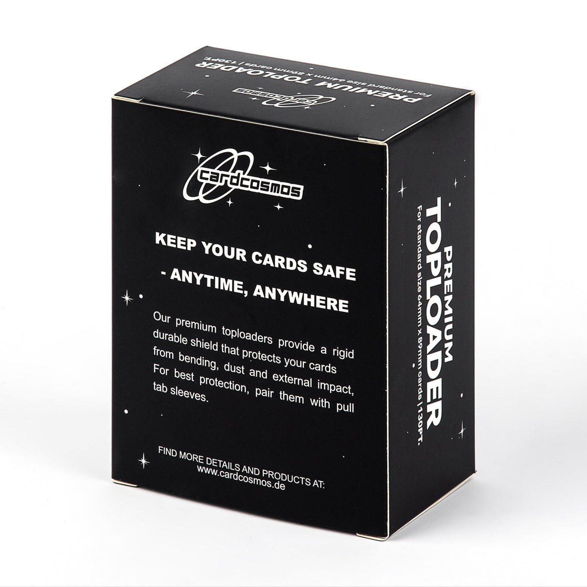 cardcosmos - 3" x 4" Premium Top Loader 130PT | 10 stk