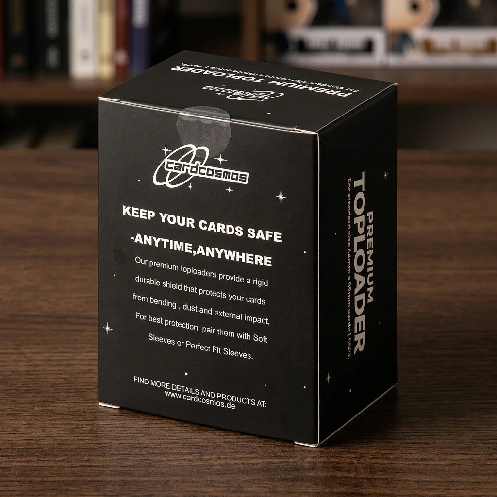 cardcosmos - Toploader premium 3" x 4" 55PT | 25 pezzi