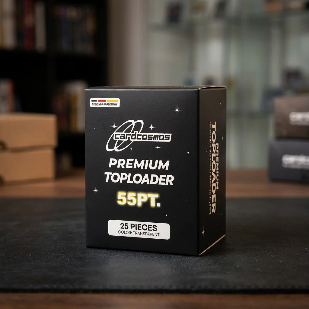 cardcosmos - 3" x 4" Premium Top Loader 55PT | 25 pcs