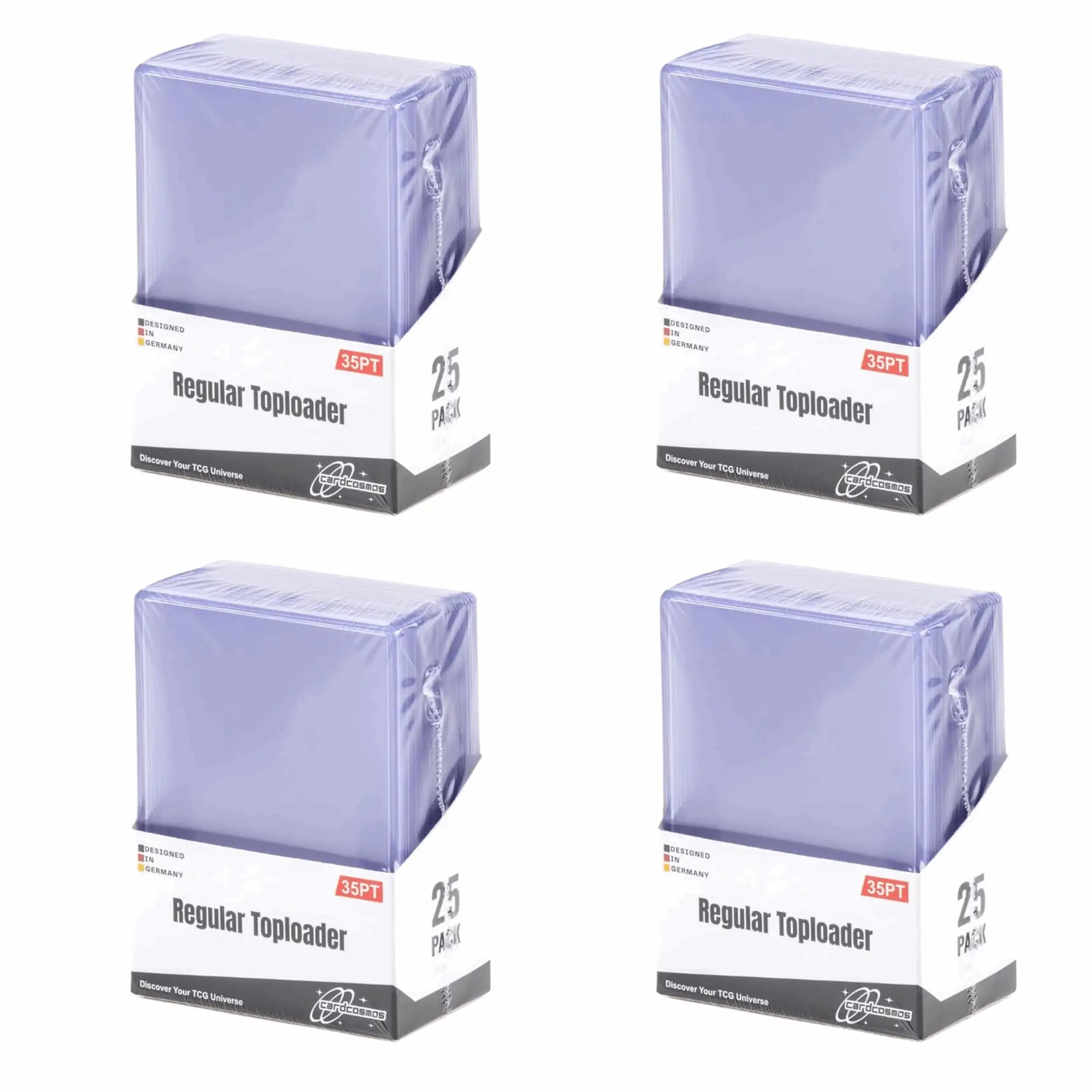 cardcosmos - 3" x 4" Regular Top Loader | 25 stk