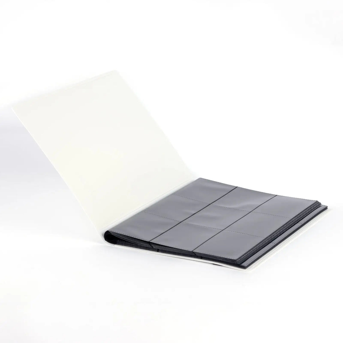 cardcosmos - 9 Pocket Basic Strap Binder - Weiß