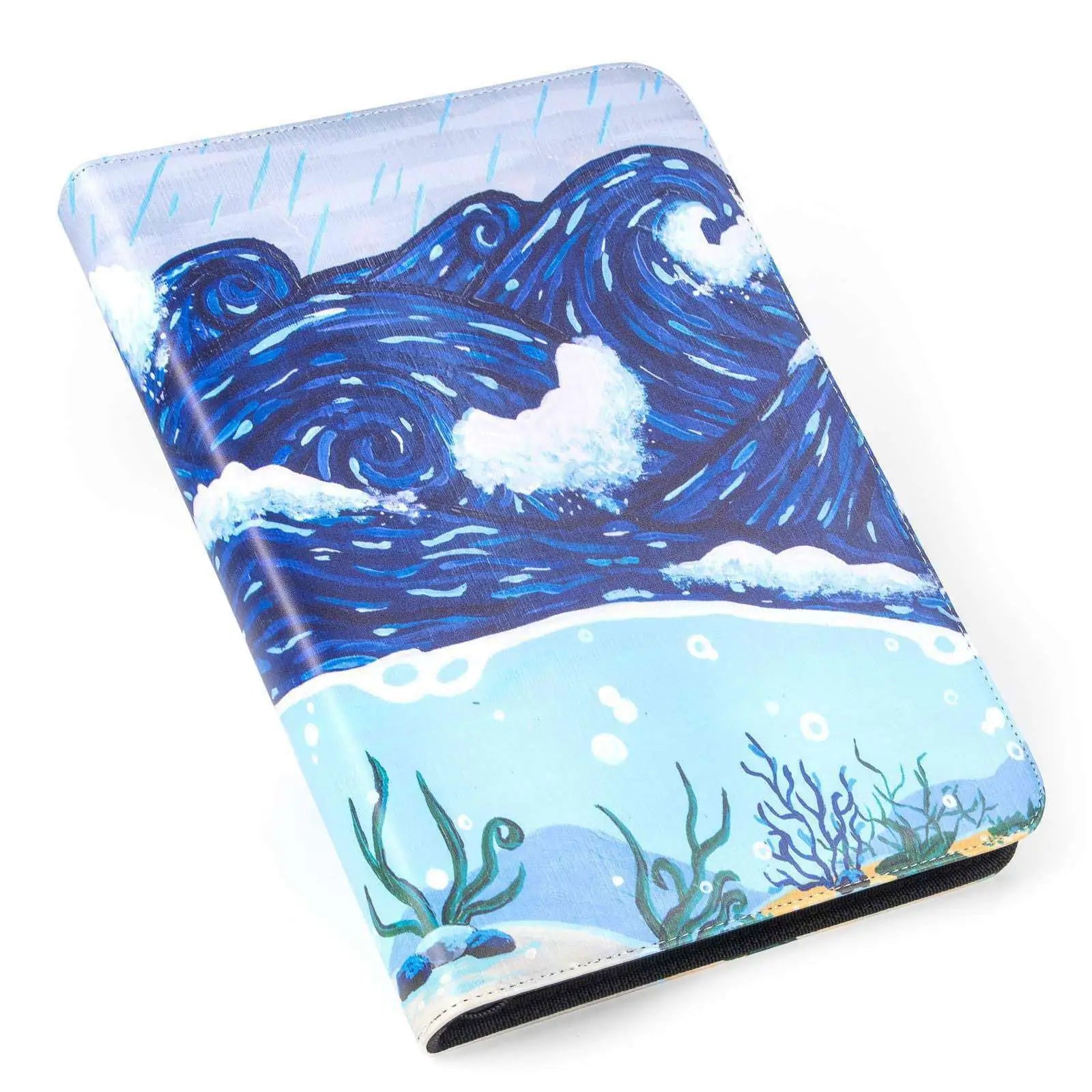 cardcosmos - Artwork 9 Pocket Zip Binder - Rough Seas