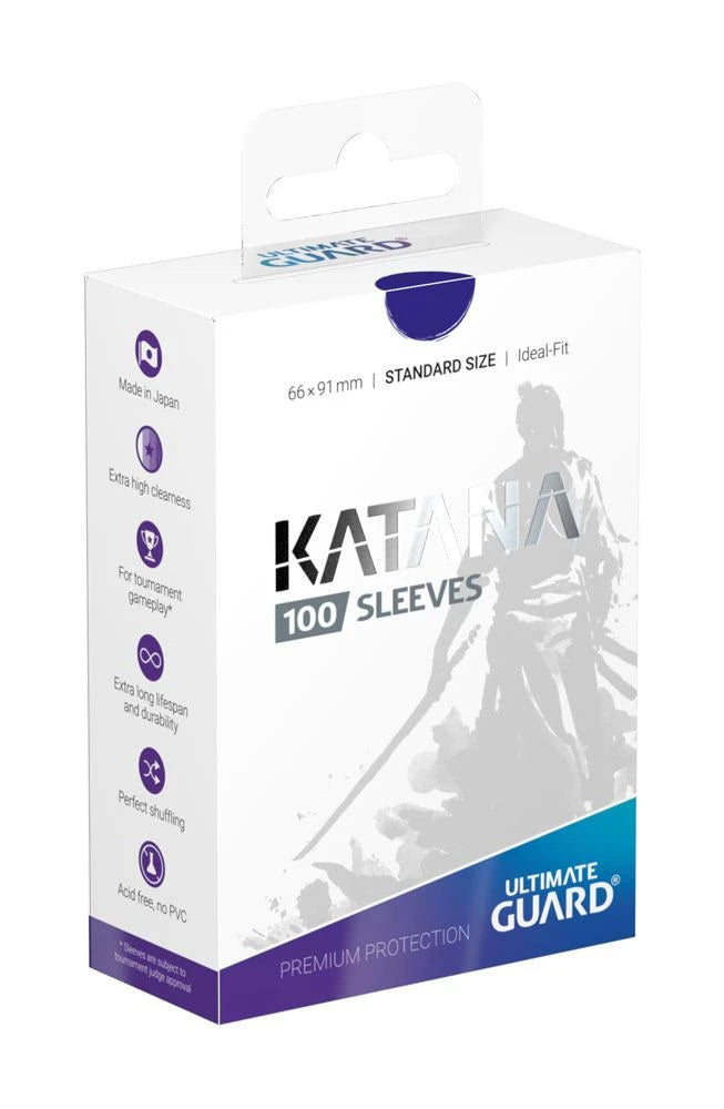 Ultimate Guard Katana Sleeves Standard Size Blau – 100 Stück