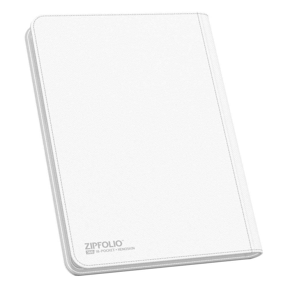 Ultimate Guard Zipfolio 360 18-Pocket Xenoskin Weiß