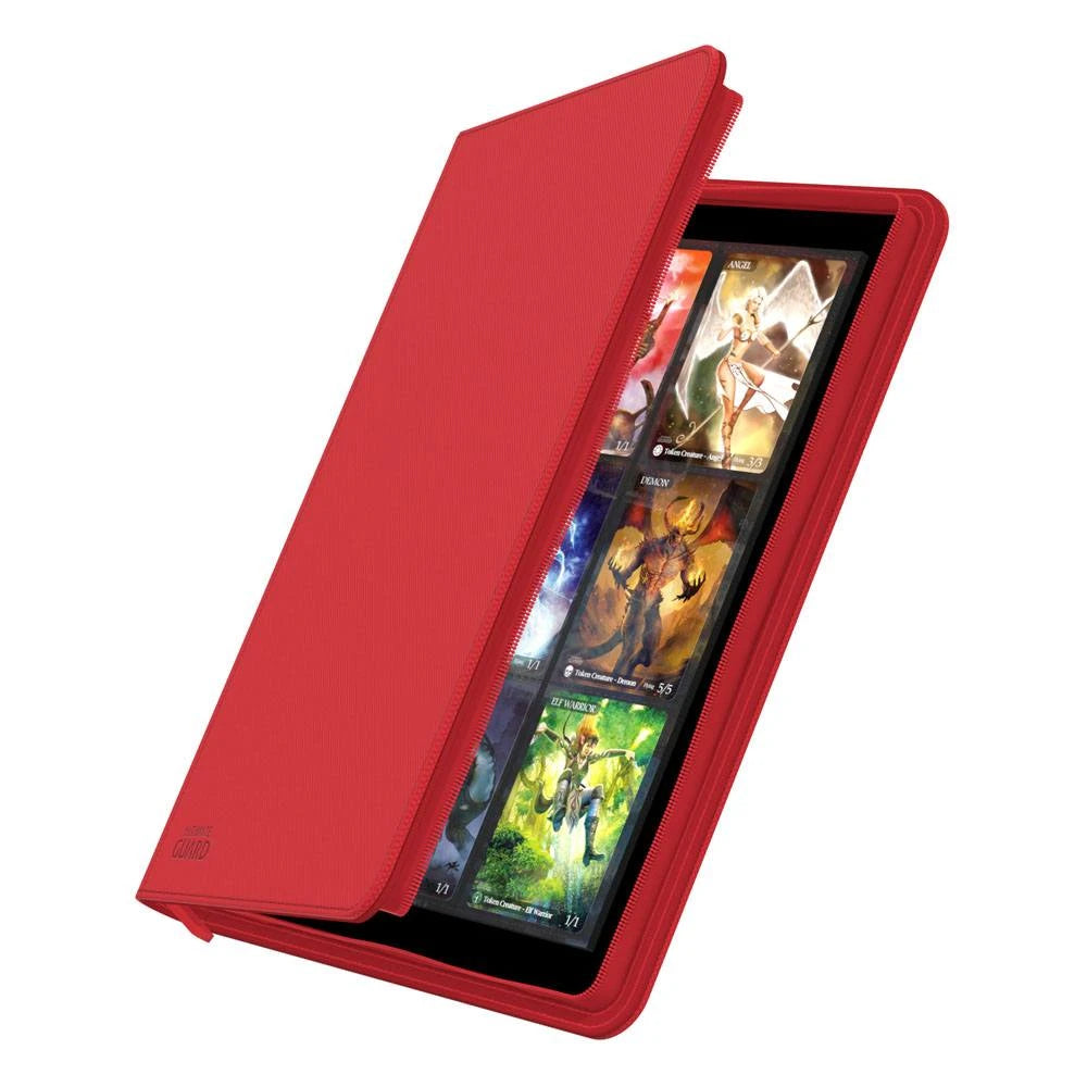 Ultimate Guard Zipfolio 360 18-Pocket Xenoskin Rot
