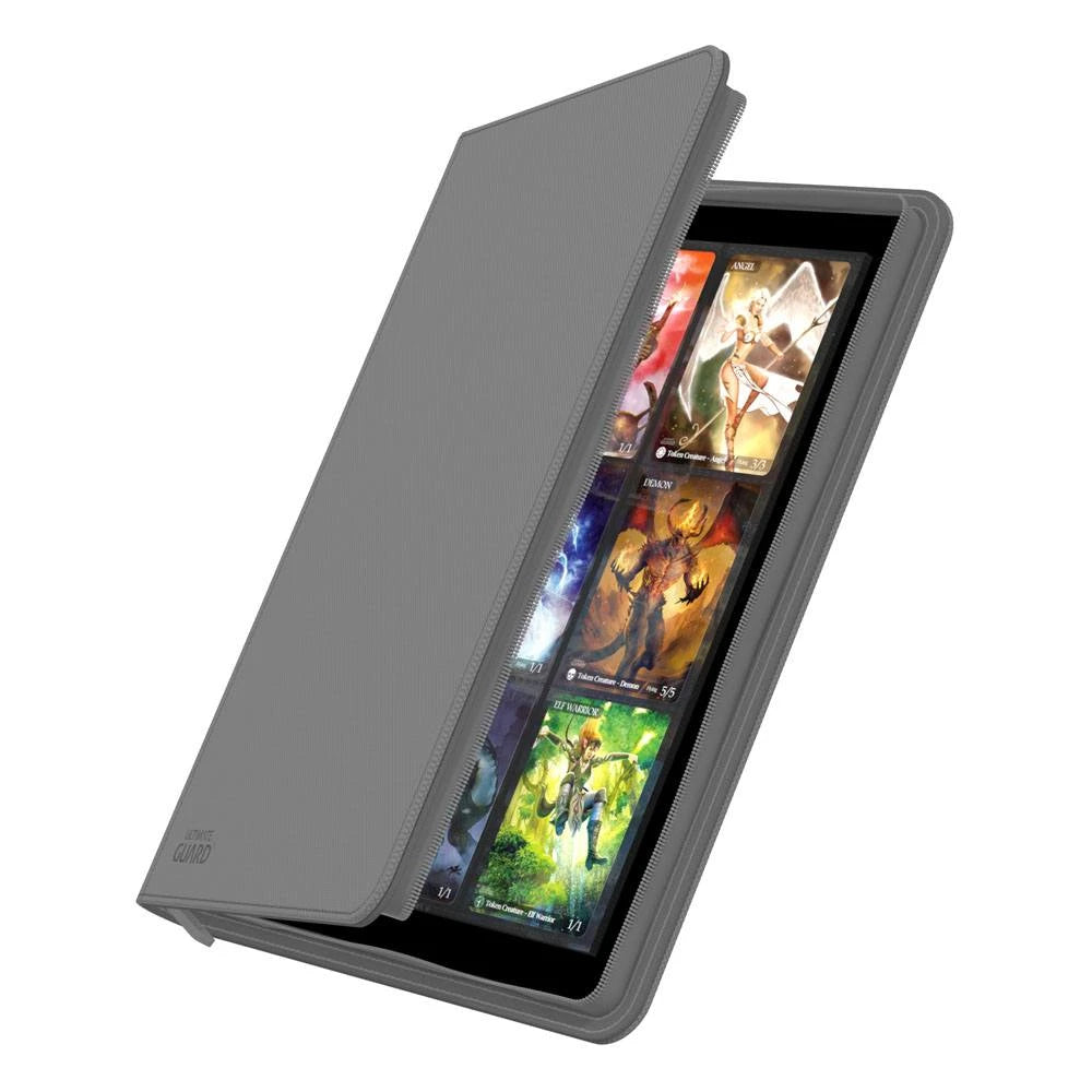 Ultimate Guard Zipfolio 360 18-Pocket Xenoskin Grau