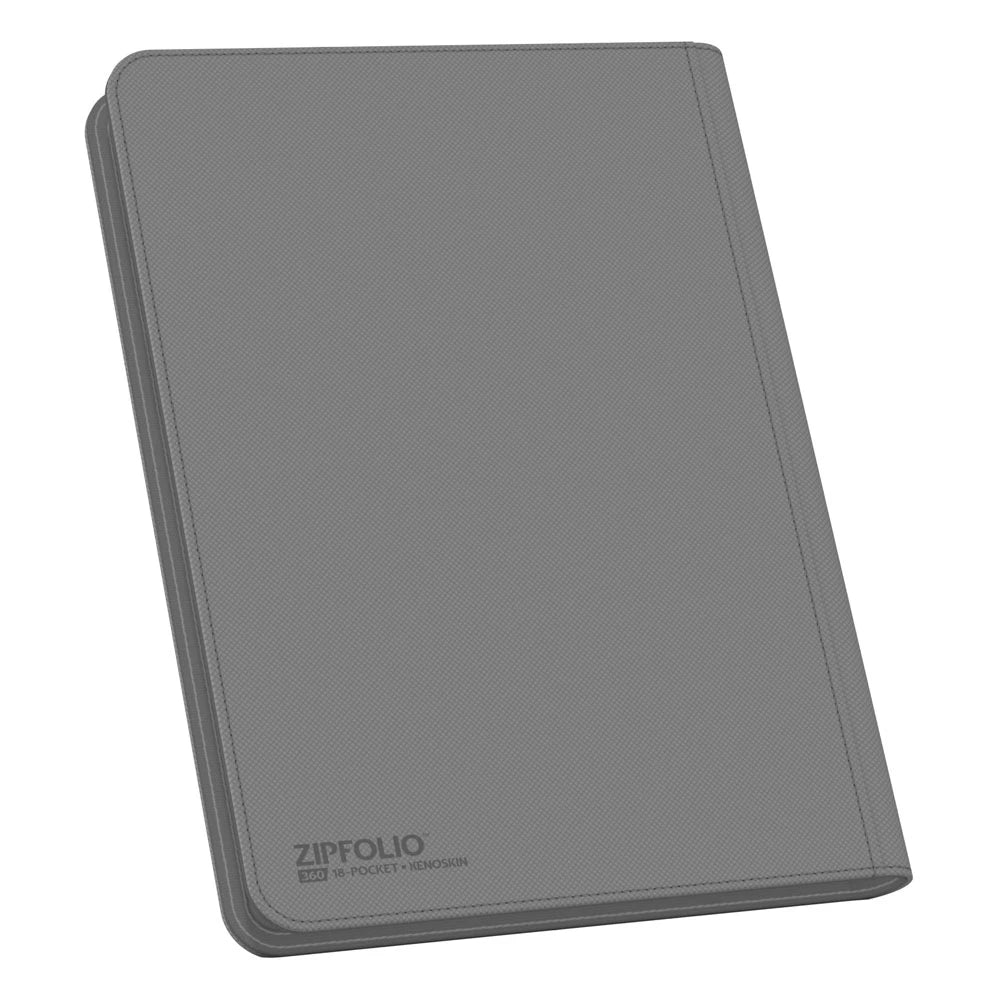 Ultimate Guard Zipfolio 360 18-Pocket Xenoskin Grau