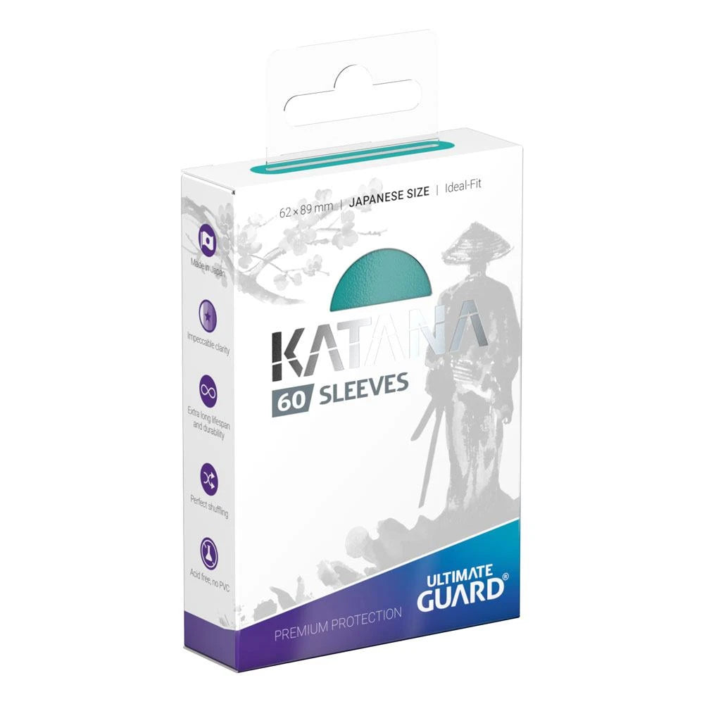 Ultimate Guard Katana Sleeves Japanese Size Türkis – 60 Stück